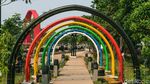 Unik! Ini Taman dengan Berbagai Fasilitas dari Ban Bekas