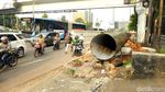 Trotoar Horor di Proyek Pancoran yang Disebut Tak Ada Amdal Lalin