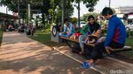 Unik! Ini Taman dengan Berbagai Fasilitas dari Ban Bekas