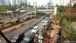 Disebut Anies Tak Ada Amdal Lalin, Begini Macet di Proyek Mampang