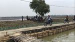 Foto: Jokowi Tunggangi Motor Trail di Bekasi