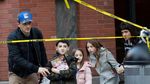 Foto: Suasana Menegangkan di Lokasi Teror New York