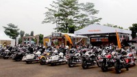 Tercatat, setidaknya tak kurang dari 154 starter dari 116 pembalap yang berasal dari 23 tim turun dalam ajang tersebut. Foto: Pool (Big Bike Drag Race Championship (IBBDRC))