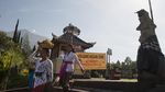Merayakan Galungan di Tengah Siaga Gunung Agung