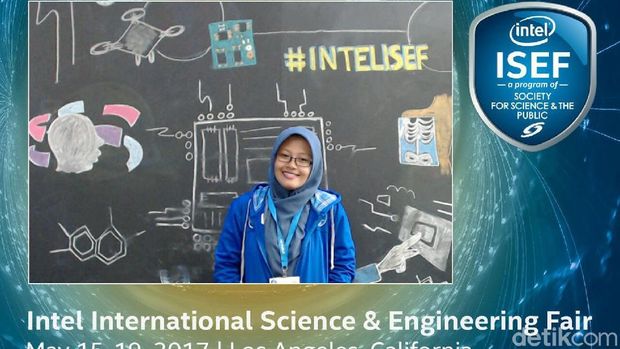 Azizah saat di AS