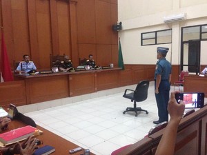 Oditur Sebut Laksma Bambang Pakai Uang Suap Bakamla untuk Umrah