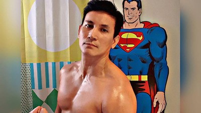 Macho! Bugarnya Marcelino Lefrandt di Usia 43 Tahun