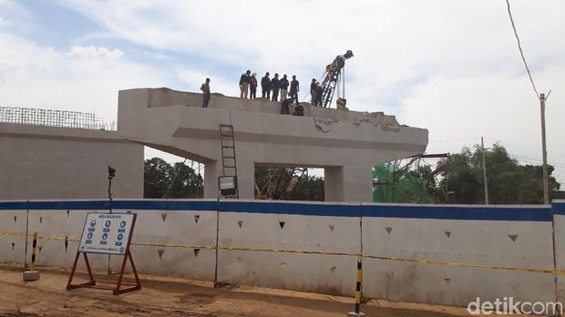 Tim Labfor Belum Temukan Penyebab Ambruknya Flyover Tol PasPro