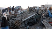 Konflik berkepanjangan ini menjadi salah satu krisis kemanusiaan terburuk dan membunuh setidaknya 10.000 orang. Naif Rahma/REUTERS.