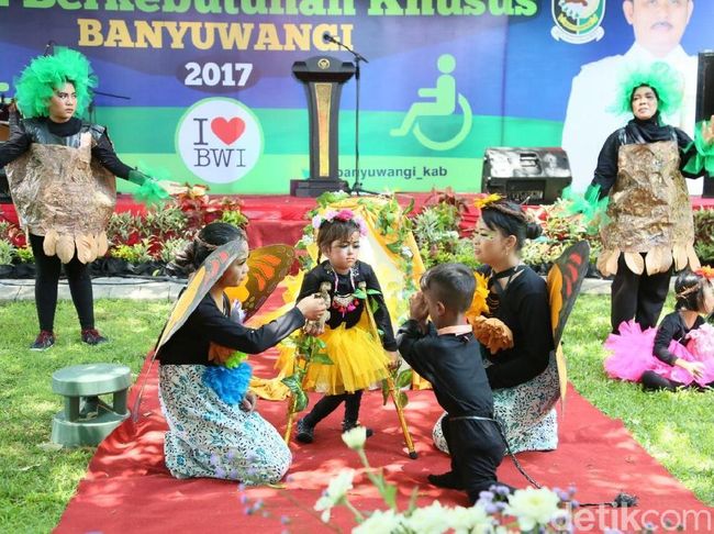 Anak Berkebutuhan Khusus di Festival Prestasi Disabilitas 