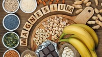 Magnesium adalah mineral penting yang dibutuhkan oleh otot, jaringan lunak, dan cairan tubuh. Magnesium berperan penting dalam kontraksi otot dan meningkatkan tingkat energi. Ini juga membantu mengurangi kelelahan dan kram otot. Foto : Thinkstock