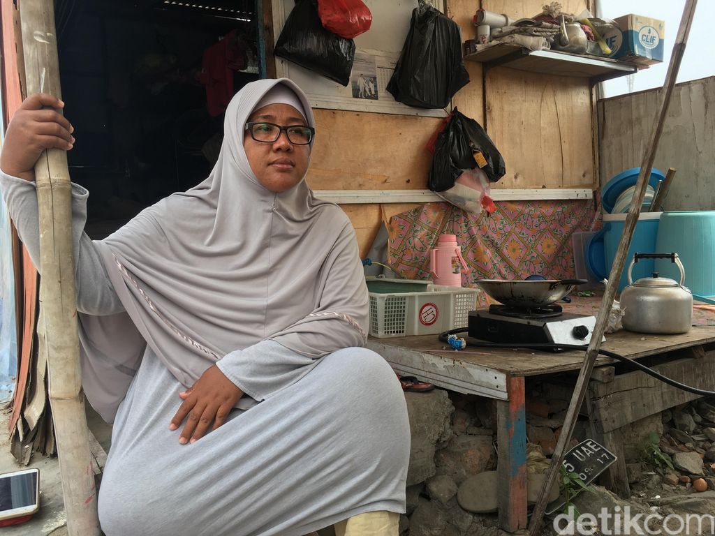 Suasana di Kampung Akuarium yang akan ditata ulang Anies Baswedan