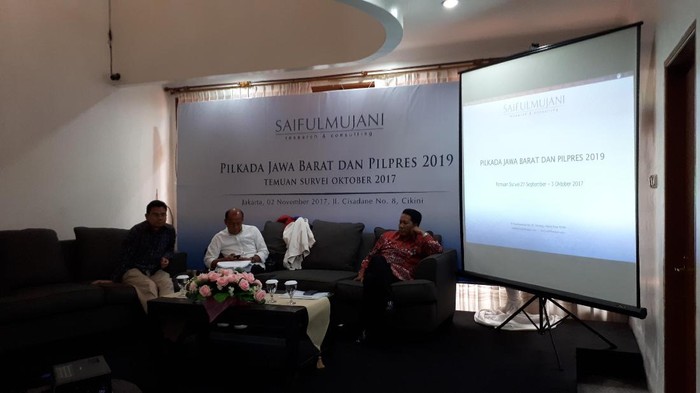 Survei SMRC: Elektabilitas Ridwan Kamil 16,8%, Belum Memilih 70,5%