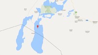 Vozrozhdeniya adalah pulau yang terletak di tengah Laut Aral. (Google Maps)