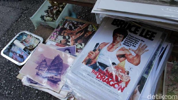 Poster Bruce Lee pun ada (Randy/detikTravel)
