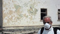 Nick Middleton seorang ahli geografi dari Oxford University mengatakan bahwa di sana sangat sepi, tak ada suara serangga atau pun burung. (BBC)