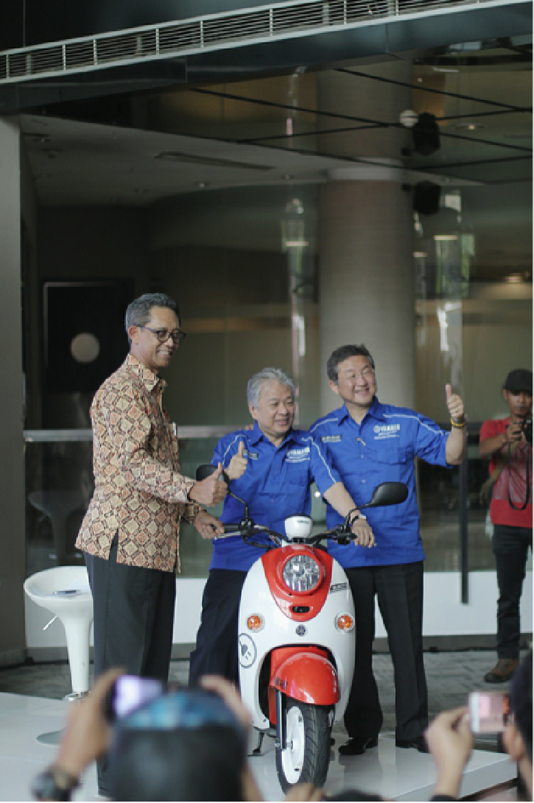 Yamaha Gelar Market Trial Sepeda Motor Listrik di Indonesia Yamaha Gelar Market Trial Sepeda Motor Listrik di Indonesia