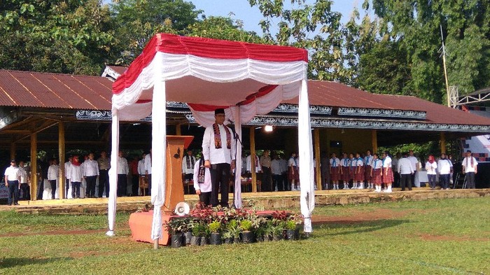 Anies Jadi Inspektur Upacara Temu Karya Sukarelawan PMI DKI