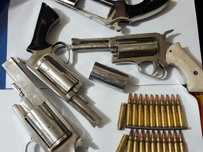 Gerebek Rumah di OKI, Polisi Sita 4 Pistol dan Peluru