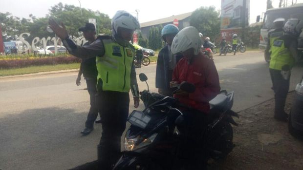 2 Hari Operasi Zebra di Tangsel, Polisi Tilang 316 Kendaraan