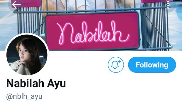 Bikin Twitter Baru, Follower Nabilah Langsung Meroket 