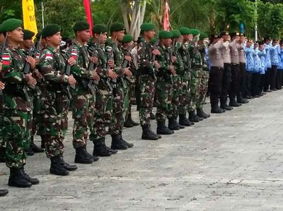 Upacara Hari Sumpah Pemuda di Perbatasan