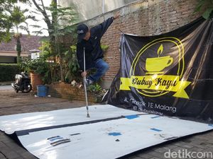 Arif, Pria Berkaki Satu yang Jago Breakdance