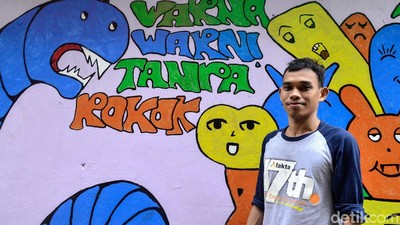 Keren! Kampung Warna-warni di Jakarta Ini Bebas Rokok