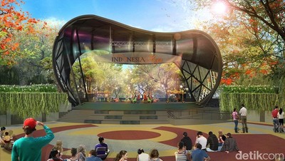 Intip Foto-foto Ground Breaking Taman Indonesia Kaya Semarang