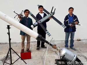 Pesawat Lipat Nirawak Kreasi Mahasiswa ITB