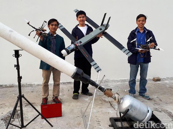 Ini Dia Pesawat Lipat Rancangan Mahasiswa ITB