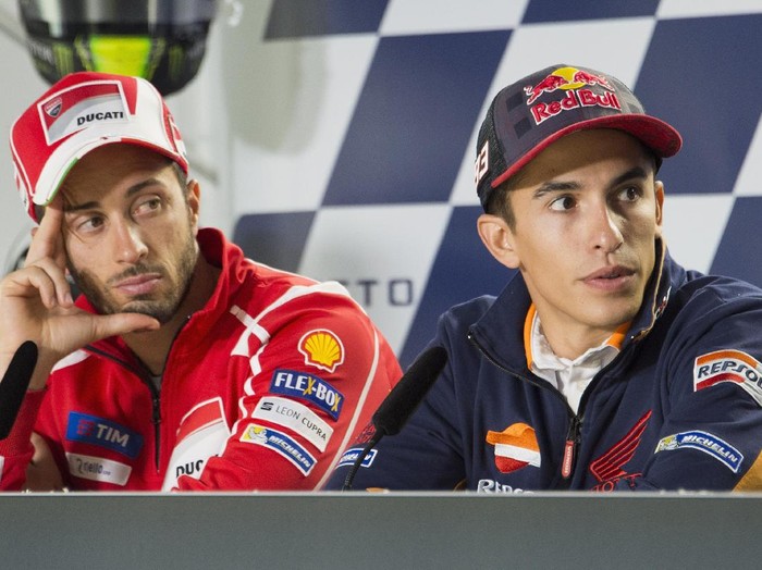 Membandingkan Hasil Marquez dan Dovizioso di Valencia