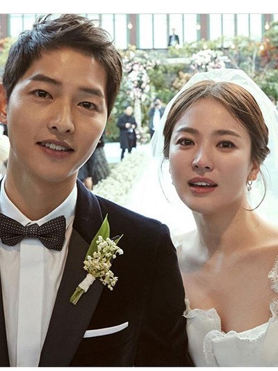 Song Hye Kyo dan Song Joong Ki makeup pernikahan song hye kyo