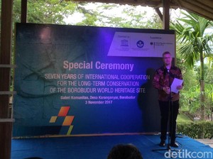 Kerjasama Jerman-Indonesia untuk Konservasi Borobudur Berakhir