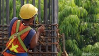 Proses pembangunan Cawang-Kuningan-Dukuh Atas sudah mencapai 7,6%.