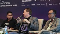Pihak promotor menjelaskan akan membawa 100 musisi lokal.  Foto: Ismail/ detikHOT