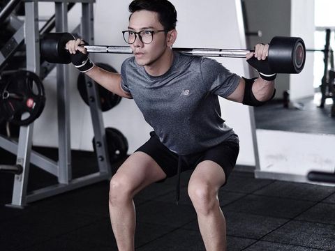 Latihan Beban, Ini Pesan Moral yang Didapat Presenter John 'Pantau' Martin