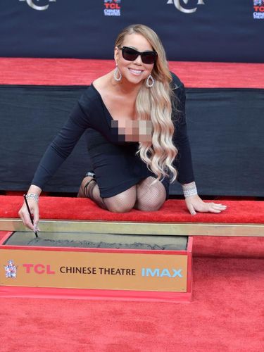 MaMariah Carey Rela Mengotori Tangan & Sepatu Mahalnya dengan Semen, untuk Apa?
