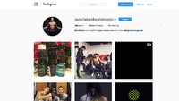 Hingga berita ini diturunkan, belum ada postingan Zlatan Ibrahimovic di media sosialnya jikalau memang benar itu sungguhan Ibra di Pulau Komodo  (Instagram/iamzlatanibrahimovic)