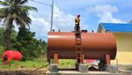 Warga Pulau Terpencil di Kalsel Sambut Datangnya Listrik