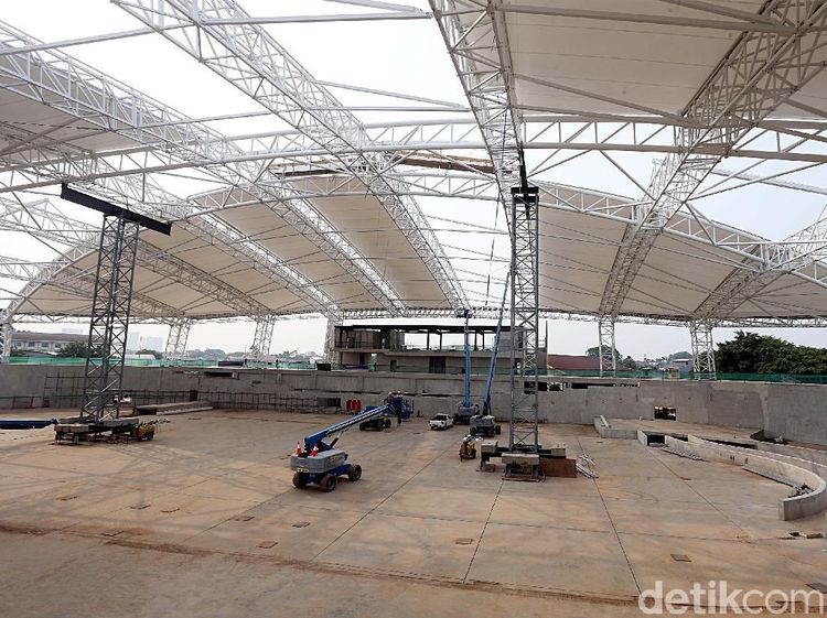 Melihat Perkembangan Perombakan Velodrome Rawamangun