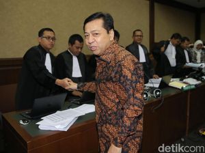 Pengacara Sebut KPK Tak Bisa Tersangkakan Novanto Lagi