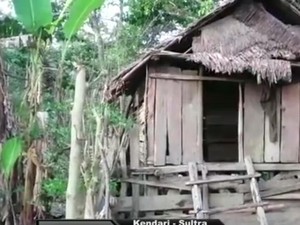 Gubuk Nenek Renta di Sulawesi Tenggara Dibedah Rumah Tentara