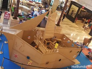 Ide Weekend: Mencari Harta Karun di Kapal Kardus