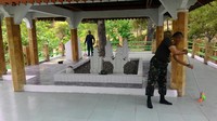 Makam Malahayati berlokasi di bukit Krueng Raya, Aceh Besar (Foto: Dok. Agus Setyadi)