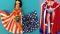 Tak butuh waktu lama untuk Vernieuwe menyulap hot dog. Biasanya berkisar 15-45 menit saja. Salah satu karya uniknya, hot dog bentuk Wonder Woman!  Foto: Istimewa