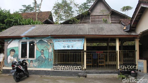 Menengok Rumah Baca Dusun Gemer, Inspirasi dari Lereng Merapi