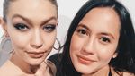 Pevita Pearce Selfie Bareng Gigi Hadid, Pasti Pada Baper