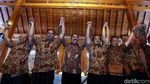 Ini 50 Tukang Becak Penjemput Tamu Pernikahan Putri Jokowi
