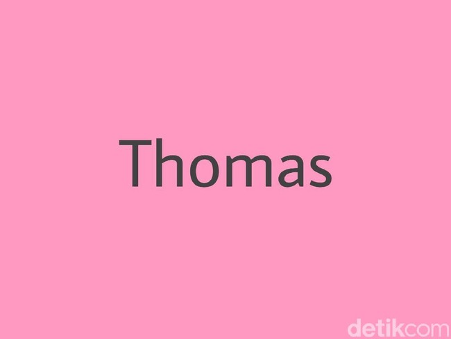 Portugal dikatakan punya daftar nama terlarang mencapai 89 halaman. Nama Thomas adalah salah satunya. Selain itu, Tom juga tidak diperbolehkan. Foto: Dok. Arina Yulistara/Wolipop